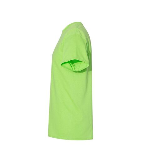 T-shirt Manches Courtes Homme Vert Clair Gildan