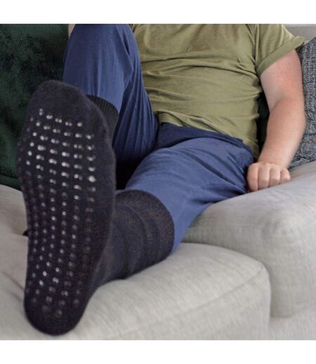 1 Pack Thermal Bamboo Slipper Socks for Winter