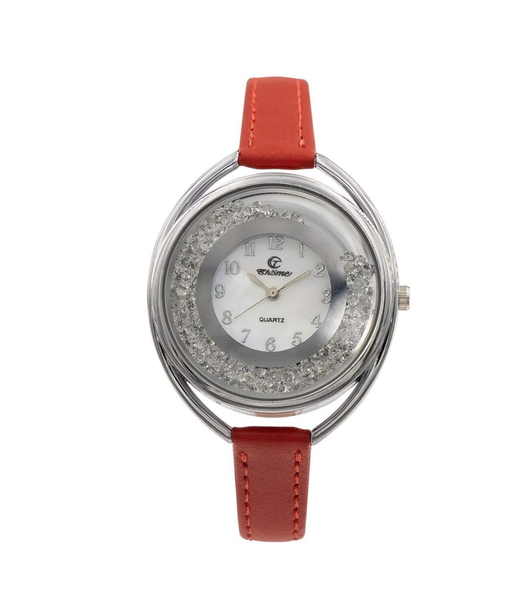 Splendide Montre Femme Rouge CHTIME-1