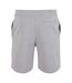 Unisex Adult Ultra Heavy Sweat Shorts Heather Grey Build Your Brand-2