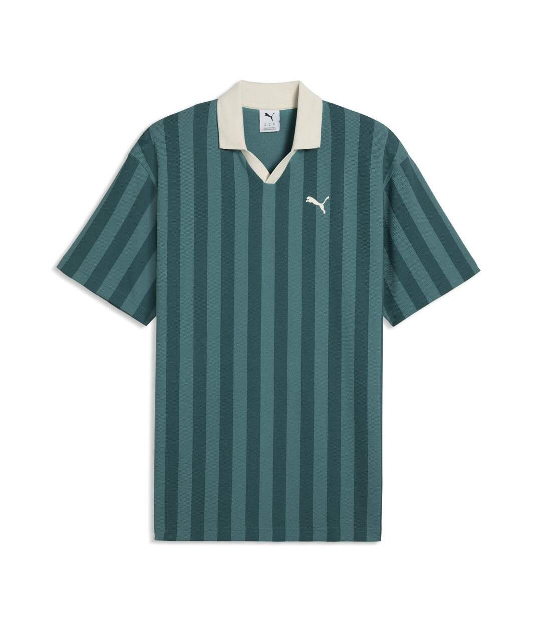 Polo vert homme puma class relaxed-1