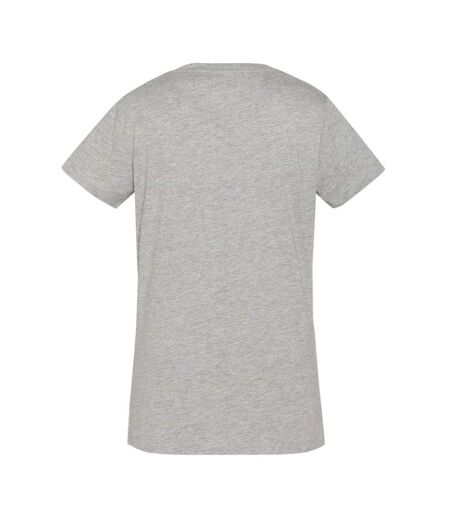 T-Shirt gris femme schott tsbrodedw