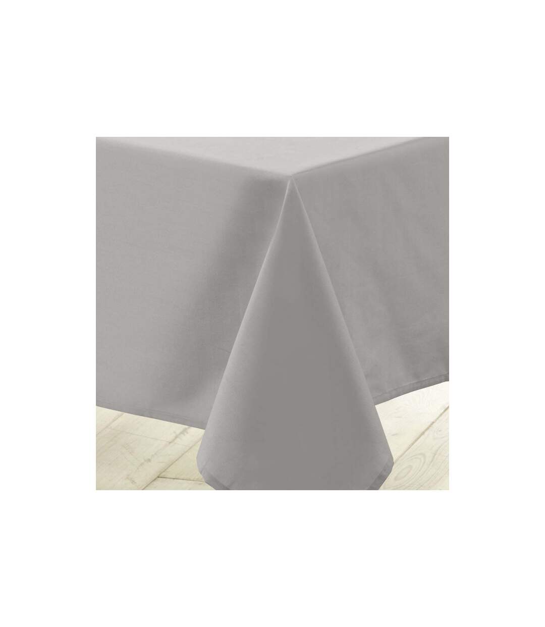 Nappe Ronde Antitache Essentiel 180cm Gris