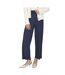 Pantalon fluide marine femme jdy geggo - xxl-l32-1