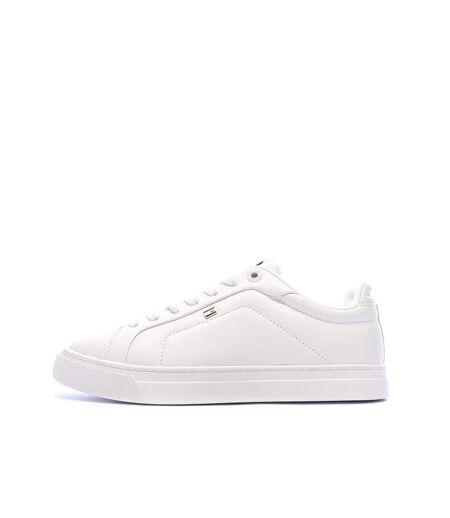 Baskets blanches femme tommy hilfiger icon court