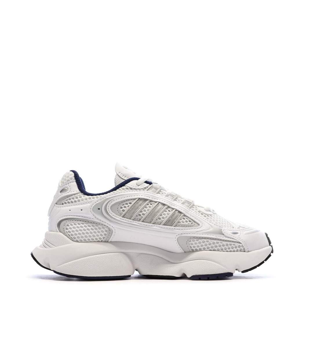 Baskets blanches/grises femme adidas ozmillen-2