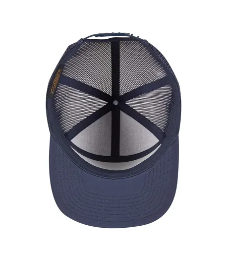 Casquette Trucker Motif/style 7 Panneaux Yupoong Bleu Marine Flexfit