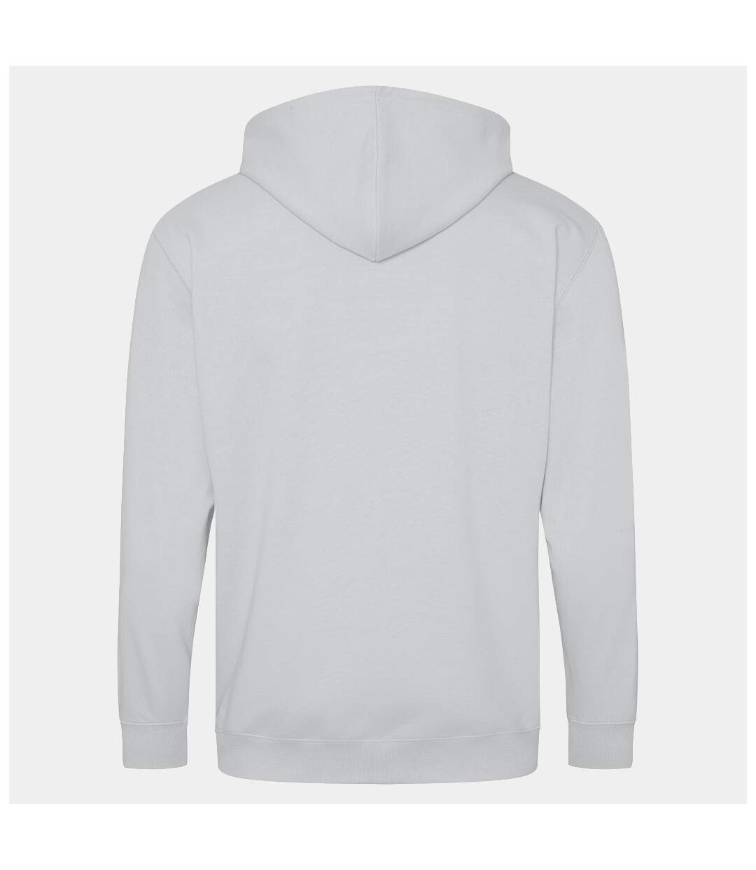 Sweatshirt à capuche et fermeture zippée homme blanc arctique Awdis