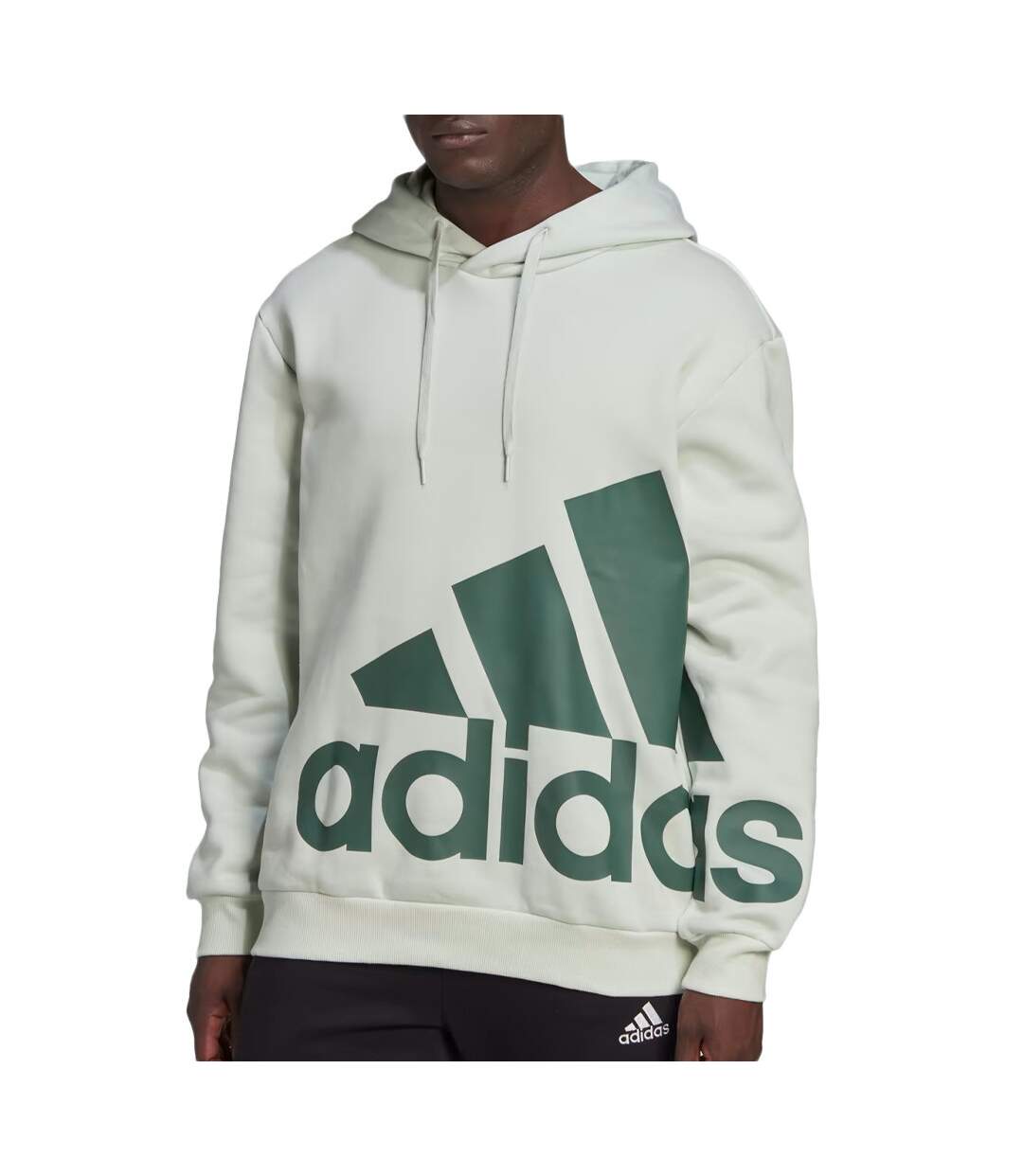 Sweat à Capuche Vert Homme Adidas HL68-1