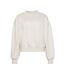 Sweat écru femme calvin klein jeans french-1