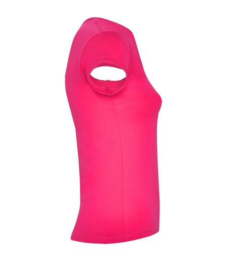 T-shirt Belice Femme Rouge Rose Roly