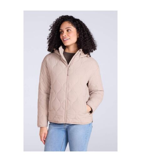Doudoune Matelassée Flora Femme Beige Mountain Warehouse
