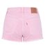 Womens/ladies 501 Original Denim Shorts Pink Levis-3