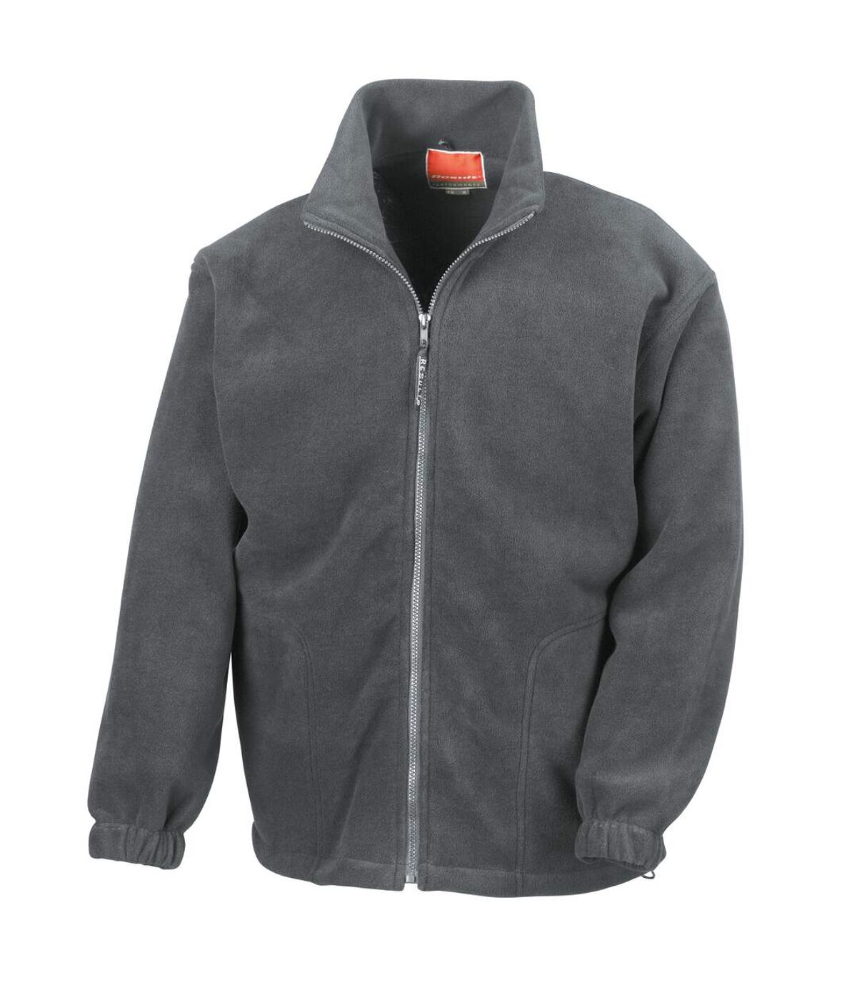 Result Mens Full Zip Active Fleece Anti Pilling Jacket (Oxford Grey) - UTBC922
