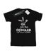 Disney - T-shirt OSWALD LOGO - Femme (Noir) - UTBI17410-1