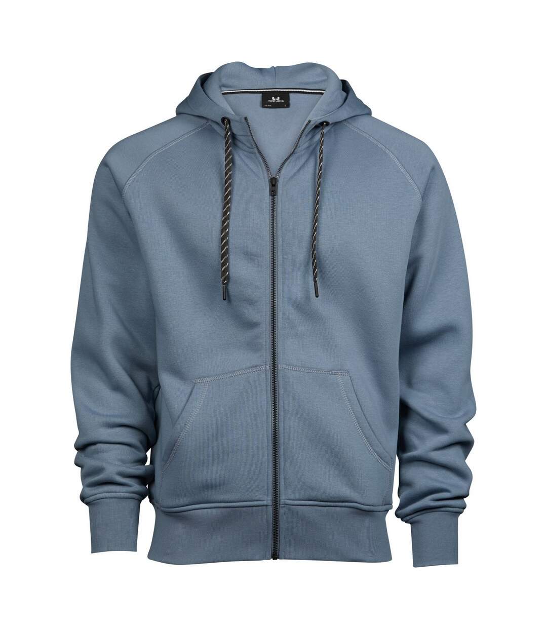 Mens full zip hooded sweatshirt flint stone Tee Jays