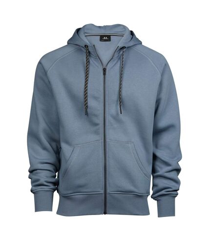 Tee Jays Mens Full Zip Hooded Sweatshirt (Flint Stone) - UTBC3319