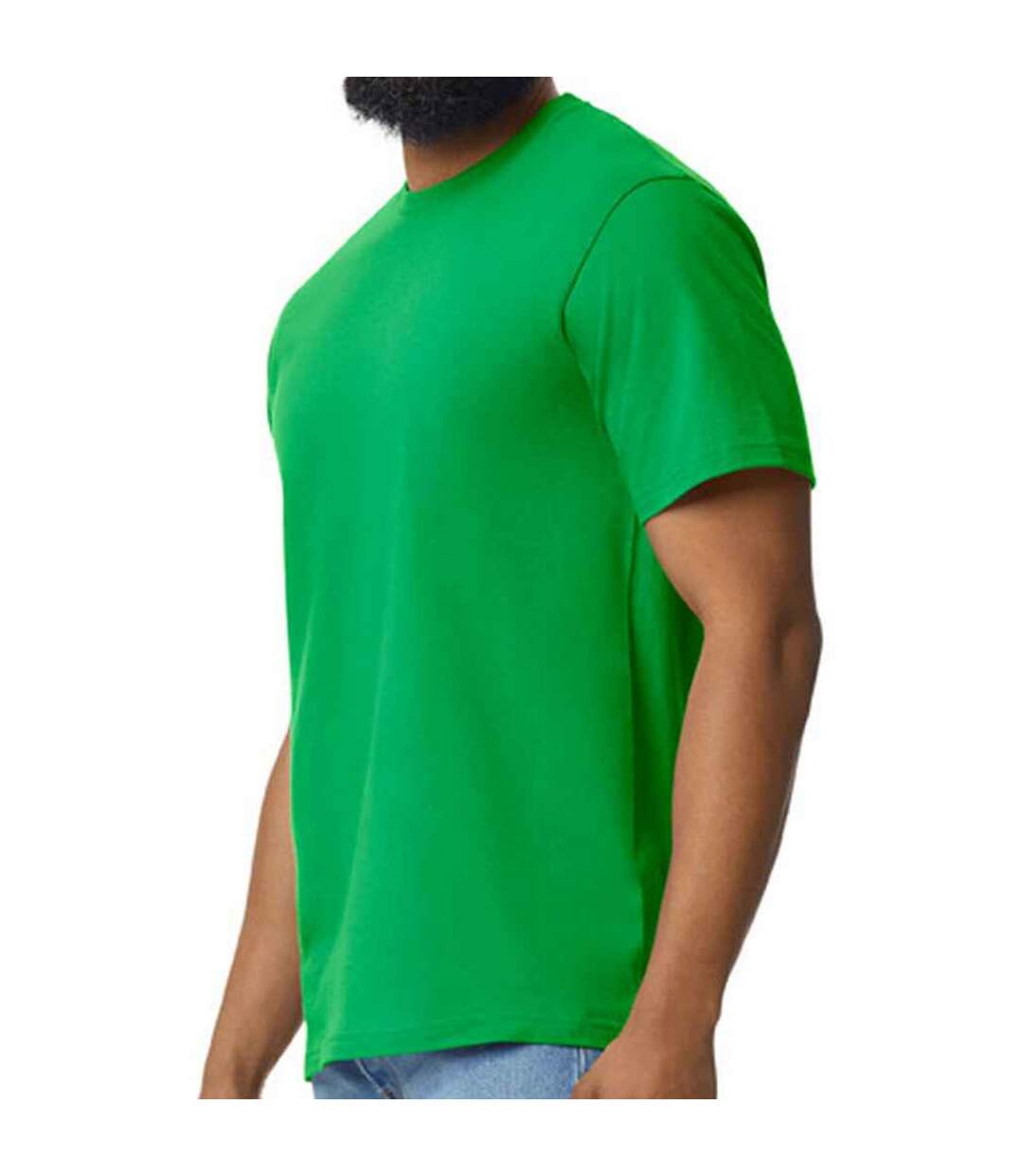 T-shirt homme vert vif Gildan