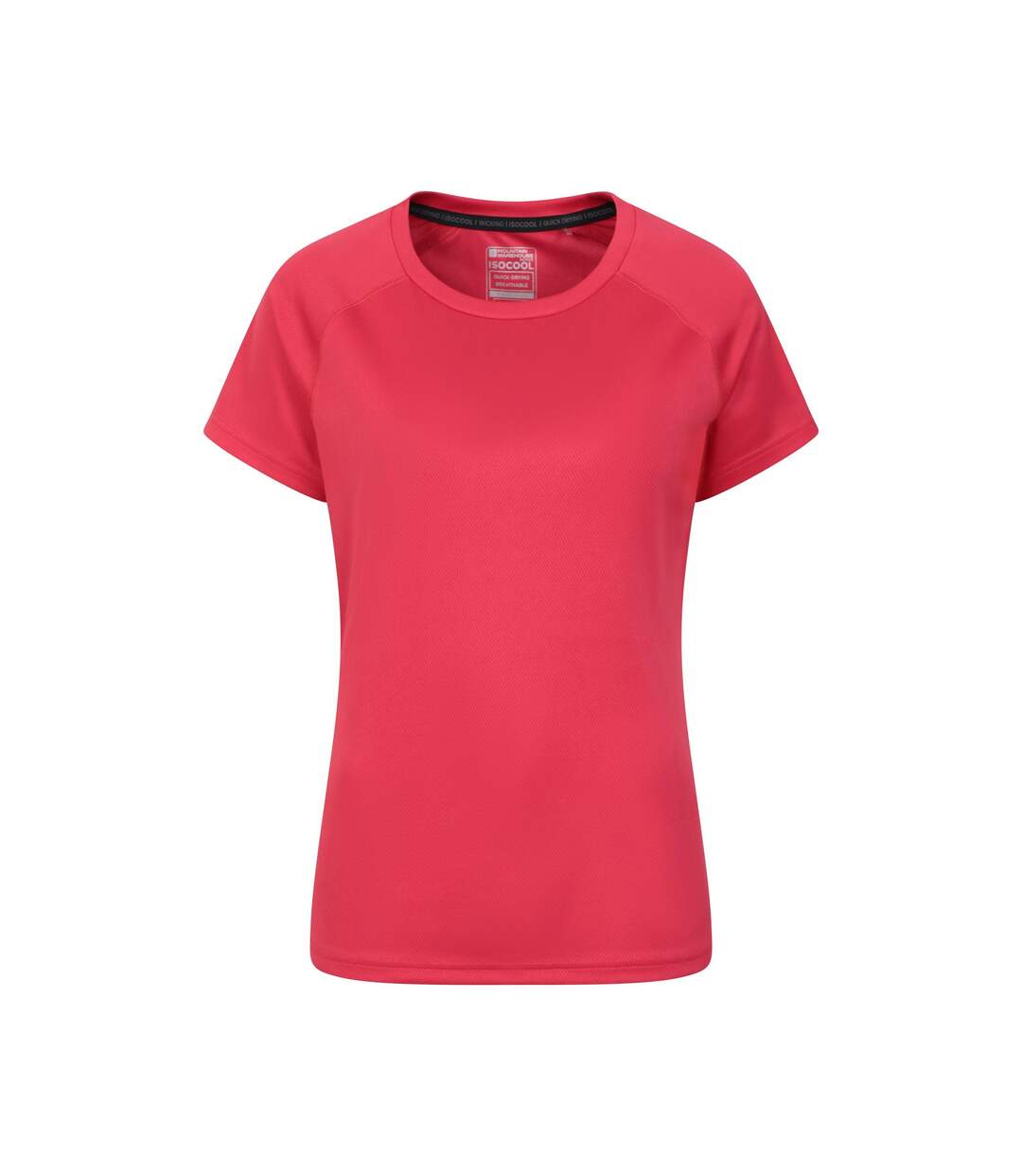 T-shirt endurance femme corail Mountain Warehouse-1