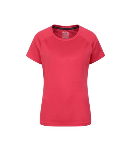 T-shirt endurance femme corail Mountain Warehouse