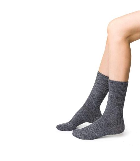 1 Pack Ladies Alpaca Wool Warm Boot Socks for Winter
