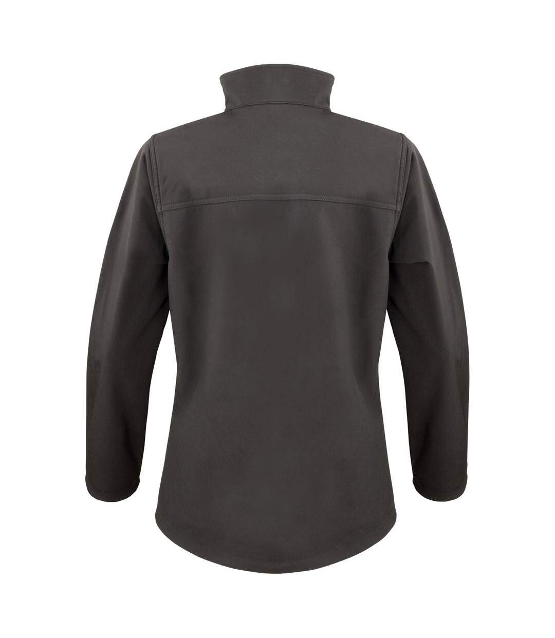 Veste Softshell Imperméable Et Respirante Femme Noir Result-2