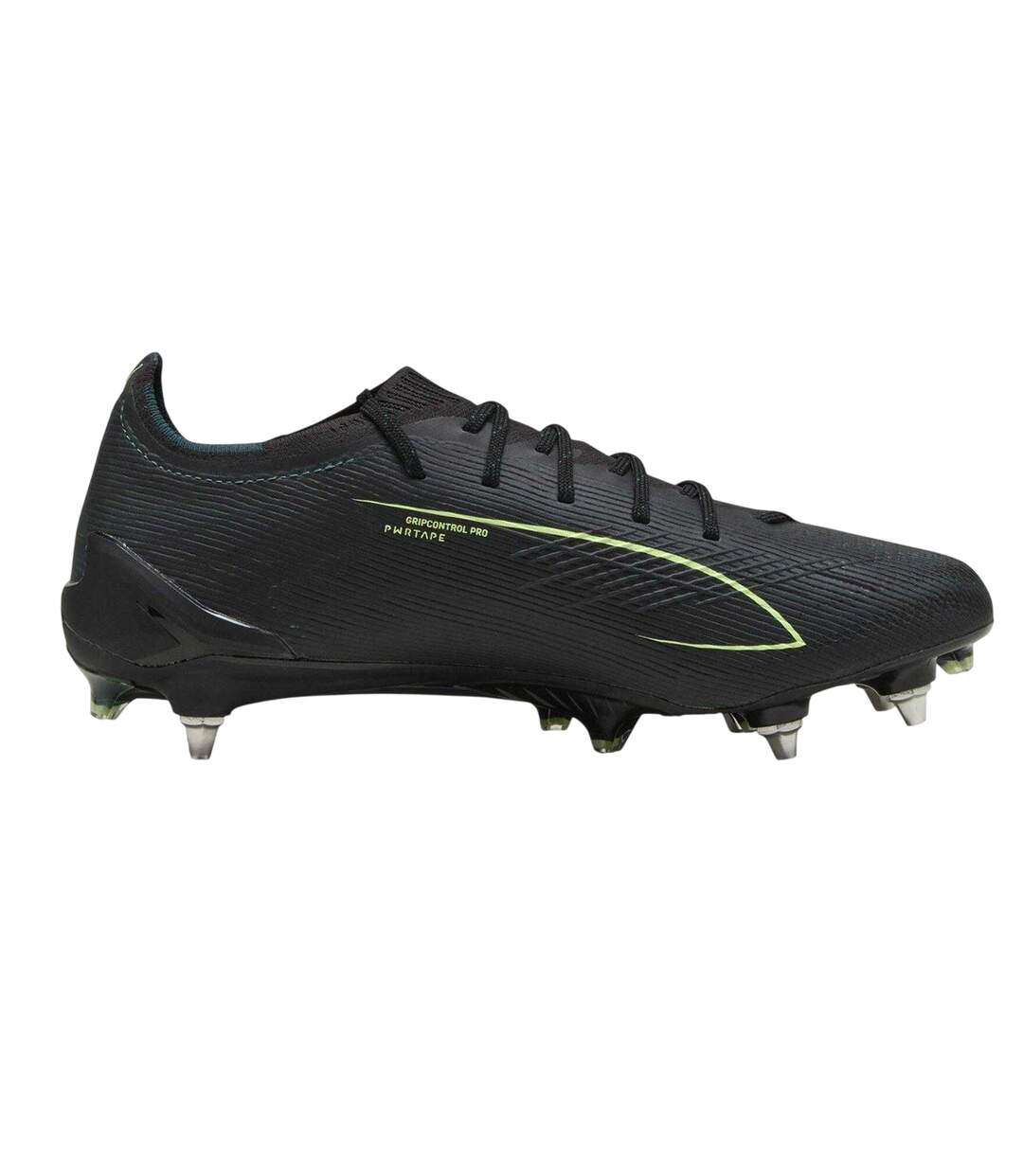 Mens Ultra 6 Match Soft Ground Football Boots  Black Puma-1