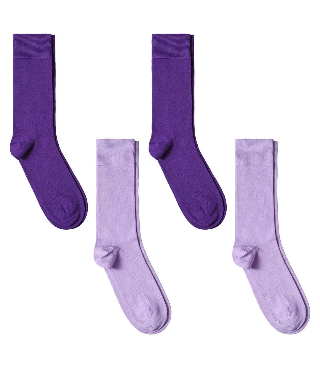 Chaussettes coton - Assortiment 4 paires  - Fabriqué en UE