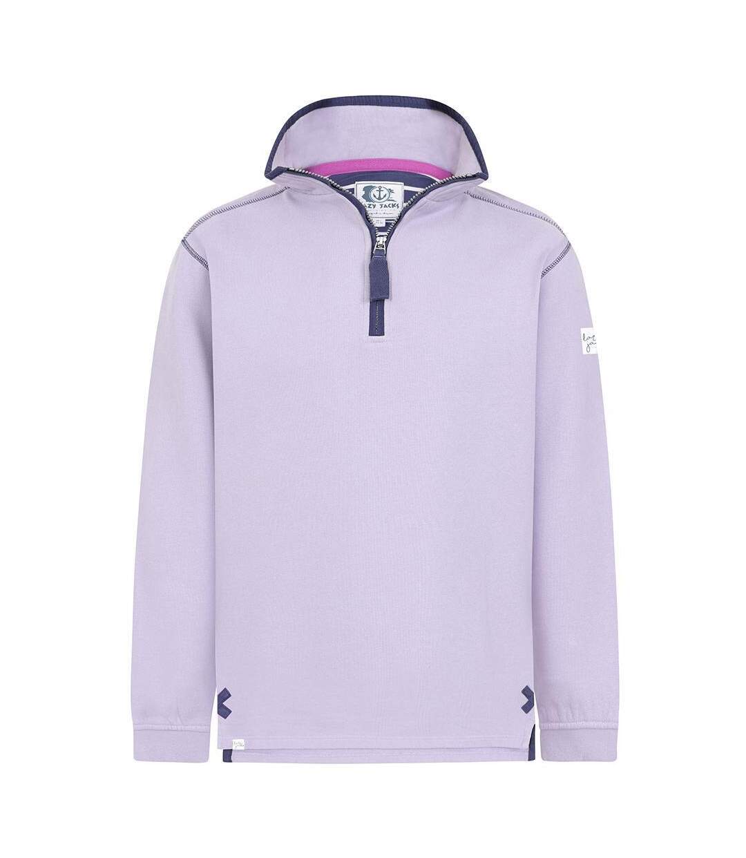 Sweat Femme Lilas Lazy Jacks-2