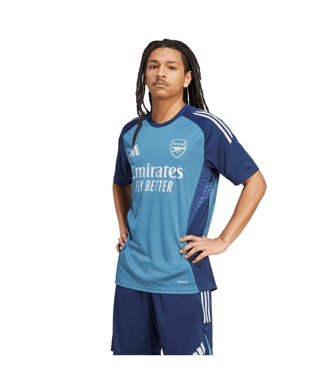 Maillot Entraînement Motif/style Arsenal Fc Tiro Competition Homme Bleu Adidas-4