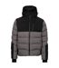 Mens Delabole Padded Jacket Grey Marl Trespass-2