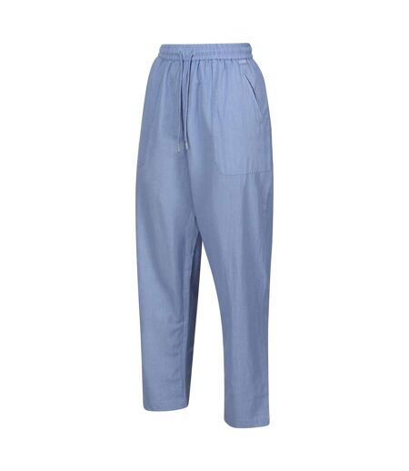 Womens/ladies corso trousers hydrangea blue Regatta
