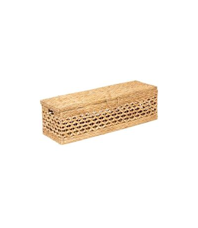 Coffre Bout de Lit en Jacinthe Doli 104cm Naturel