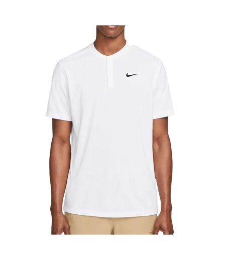 Polo blanc homme nike blade - l