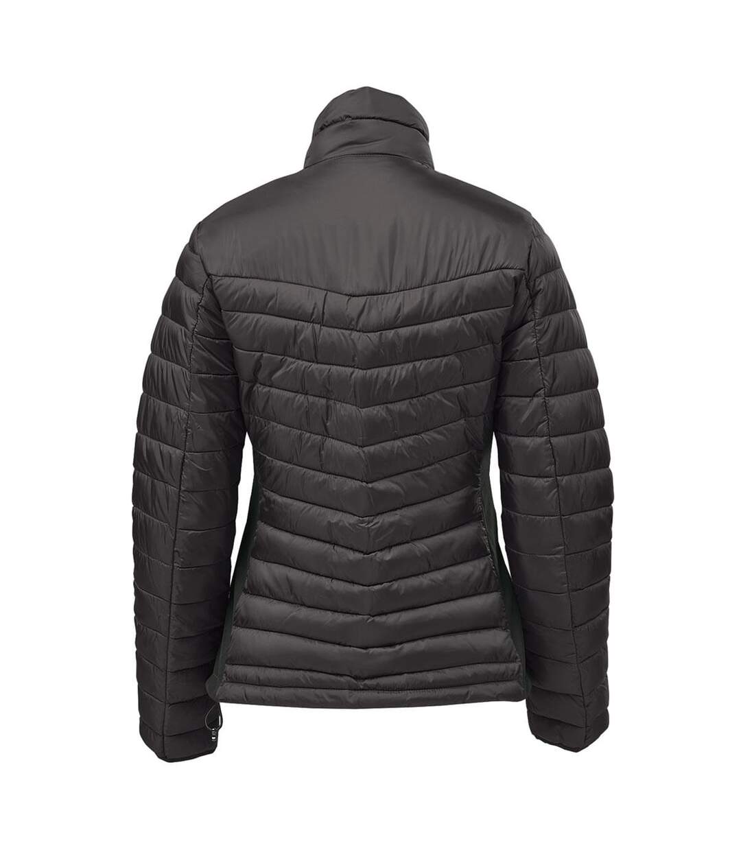 Womens/ladies Montserrat Thermal Jacket Black Graphite Stormtech-2
