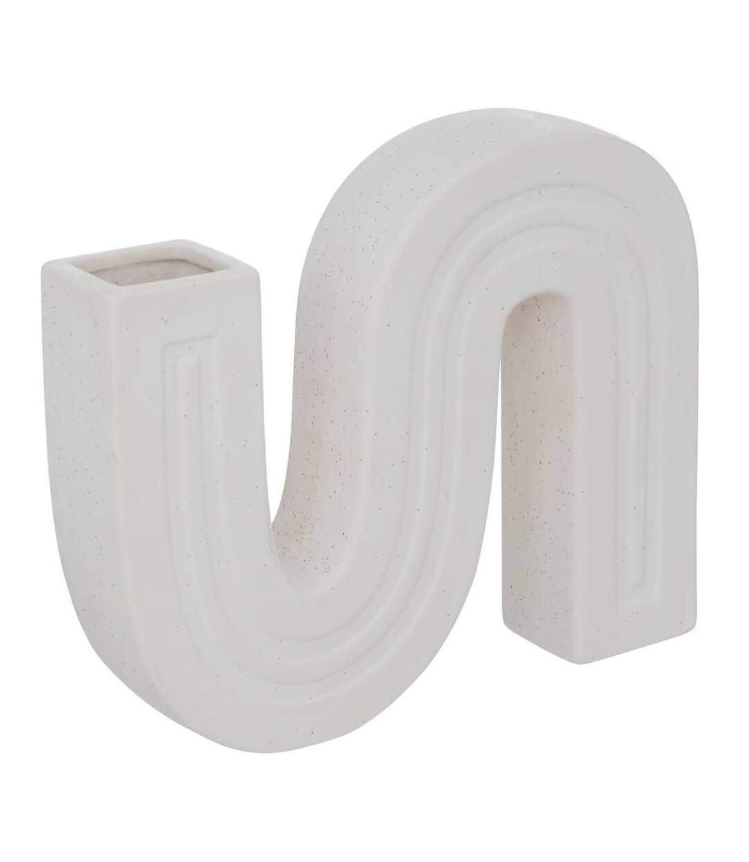 Soliflore en Céramique Olme 24cm Blanc-1