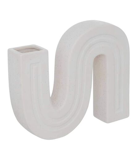 Soliflore en Céramique Olme 24cm Blanc