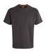 Mens wakefield pocket t-shirt carbon grey Craghoppers