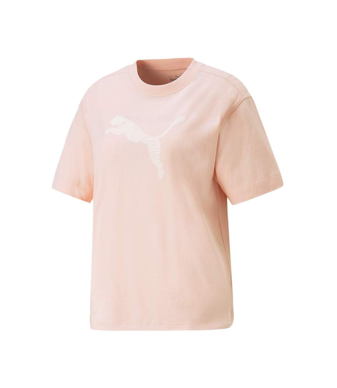 T-shirt Rose Femme Puma 731 - XS