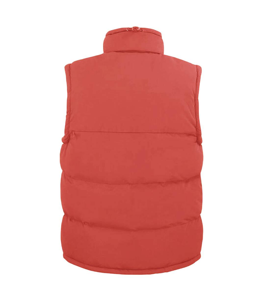 Mens Padded Body Warmer Red Result-2