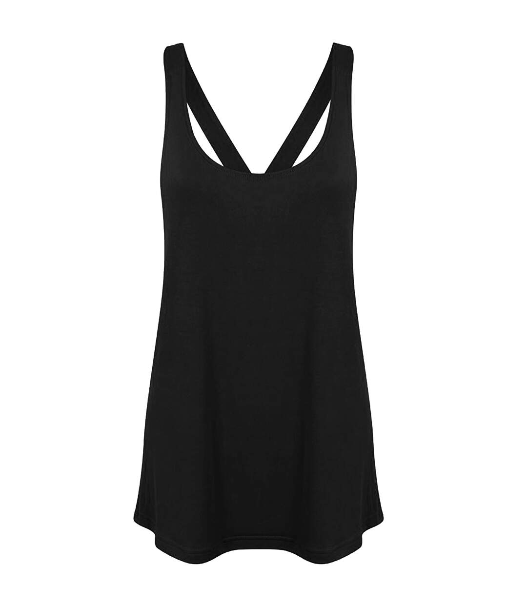 Skinni Fit Debardeur de sport Femme Noir UTRW5491