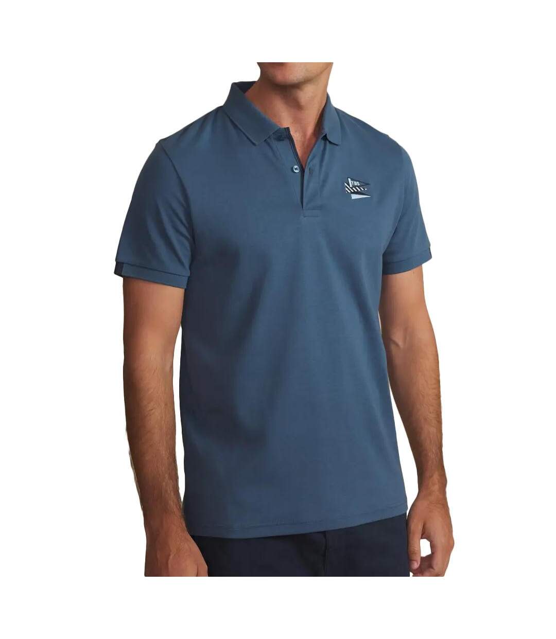Polo marine homme tbs andropol-1