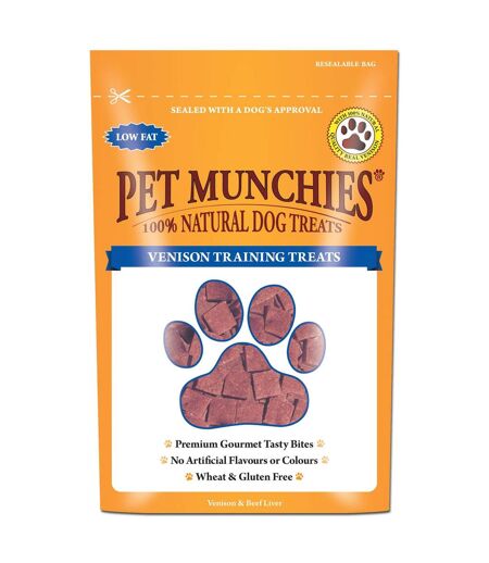 Venison dog treats 400g multicoloured Pet Munchies