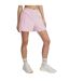 Womens/ladies Fleece Shorts Pink Under Armour-2