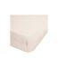 Drap Housse en Lin Adorable 140x190cm Beige Lin-1