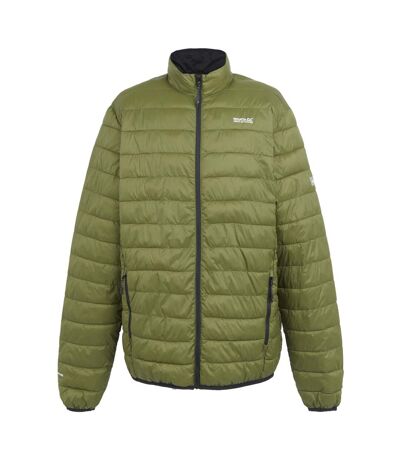 Mens hillpack ii insulated jacket nephrite green/black Regatta