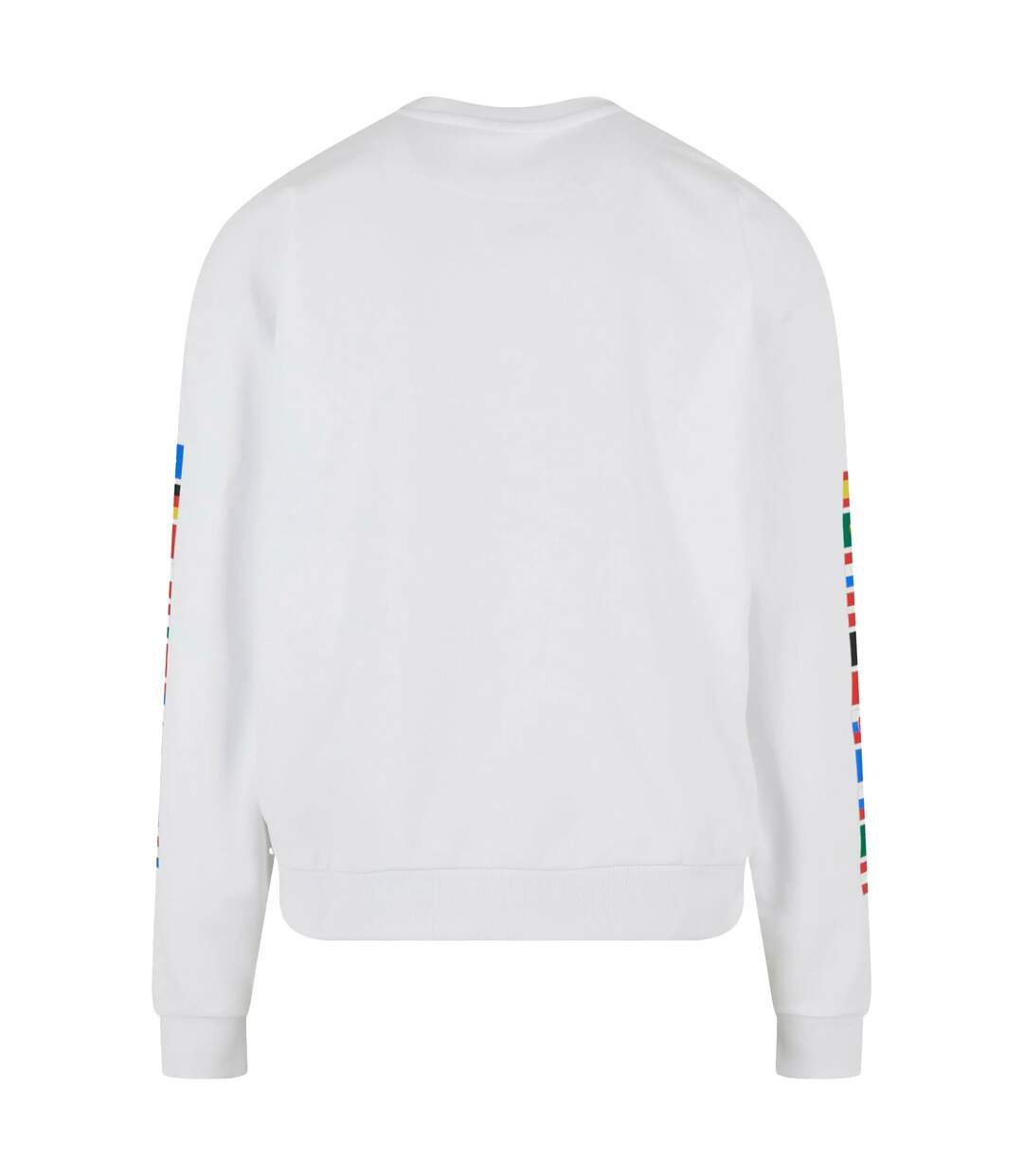 Mens Ultra Heavy Crew Neck Sweatshirt Blanc Mister Tee-2