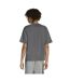 T-shirt Motif/style Passepoil Contrasté Homme Gris Bleu Adidas-2