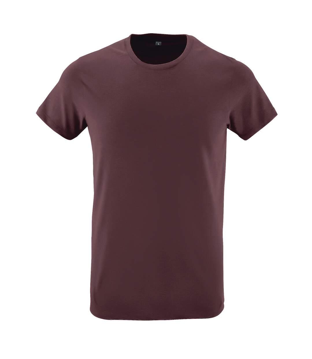 SOLS Mens Regent Slim Fit Short Sleeve T-Shirt (Oxblood)