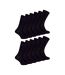 2 Pack Mens Diabetic Bamboo Extra Wide NON ELASTIC Socks-1